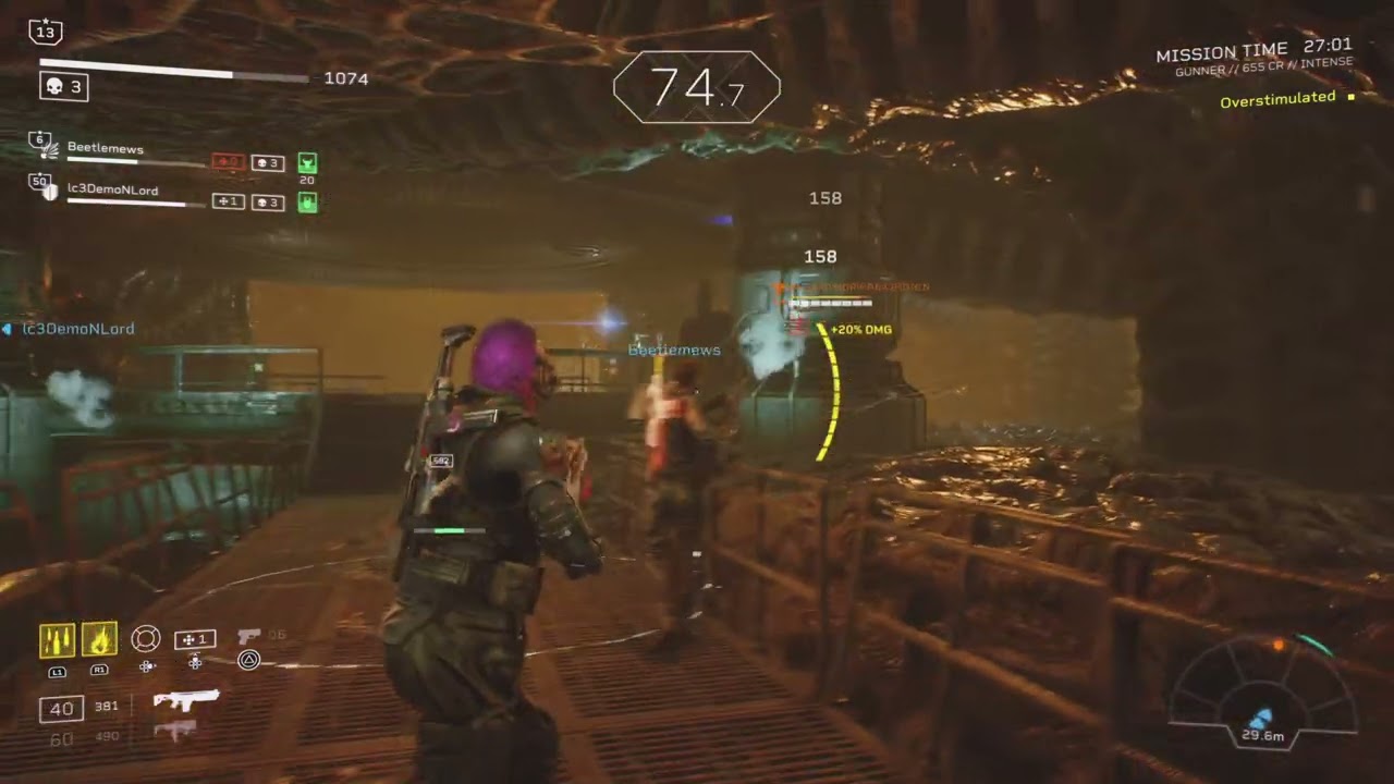 Things are heating up in Aliens: Fireteam Elite