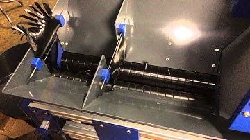 Rotary Sprue Separator Part Testing ST Conveyors