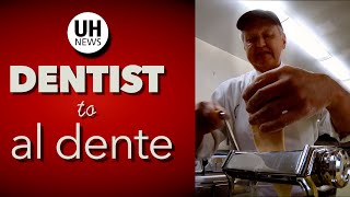 From dentist to al dente—student goes from treating mouths to feeding them