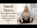 INTERIOR DESIGN | 3 Steps To Make an Unused Space Livable - Guest House Renovation