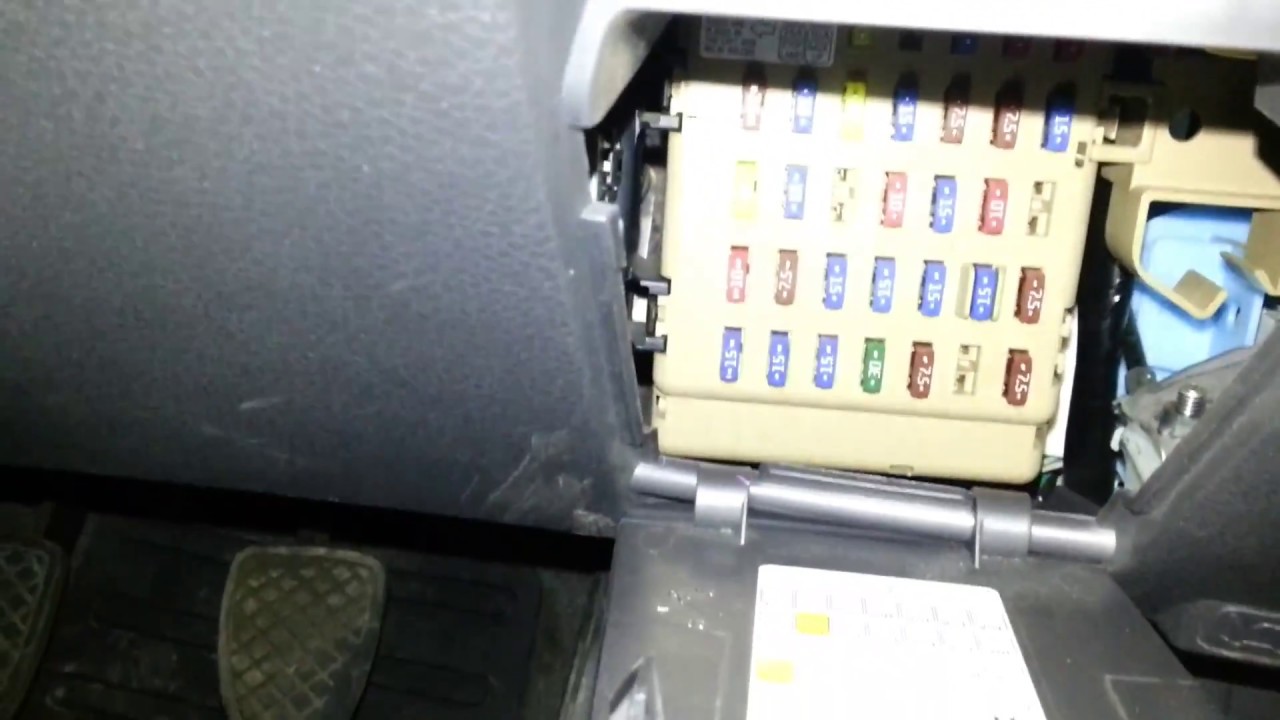 Subaru Impreza Fuse Box