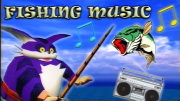 Relaxing Fishing Game Music VHS Tape