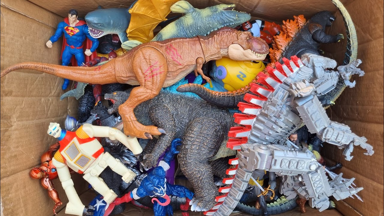 HUNTING T-Rex Rebirth, Godzilla, Mechagodzilla, Mosasaurus, Spinosaurus, Shark, Raptor And More