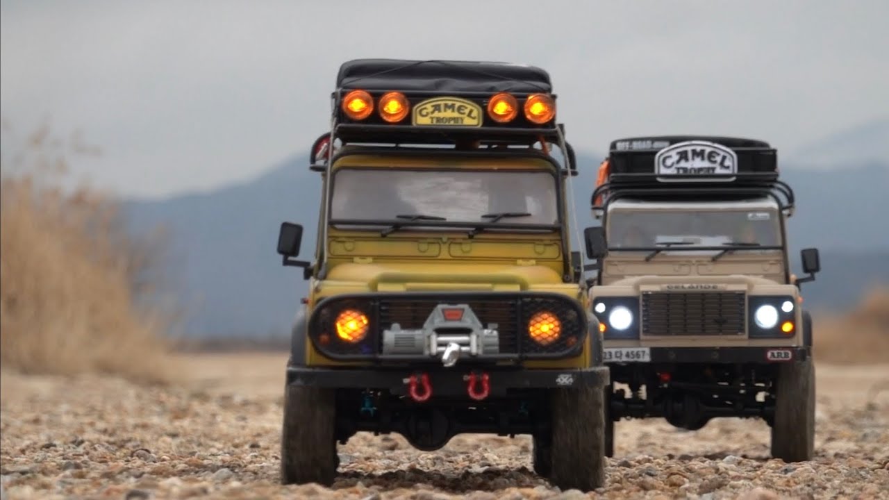 1/10 RC4WD Gelande II Defender 90 │ Camel Trophy Off Road Adventure
