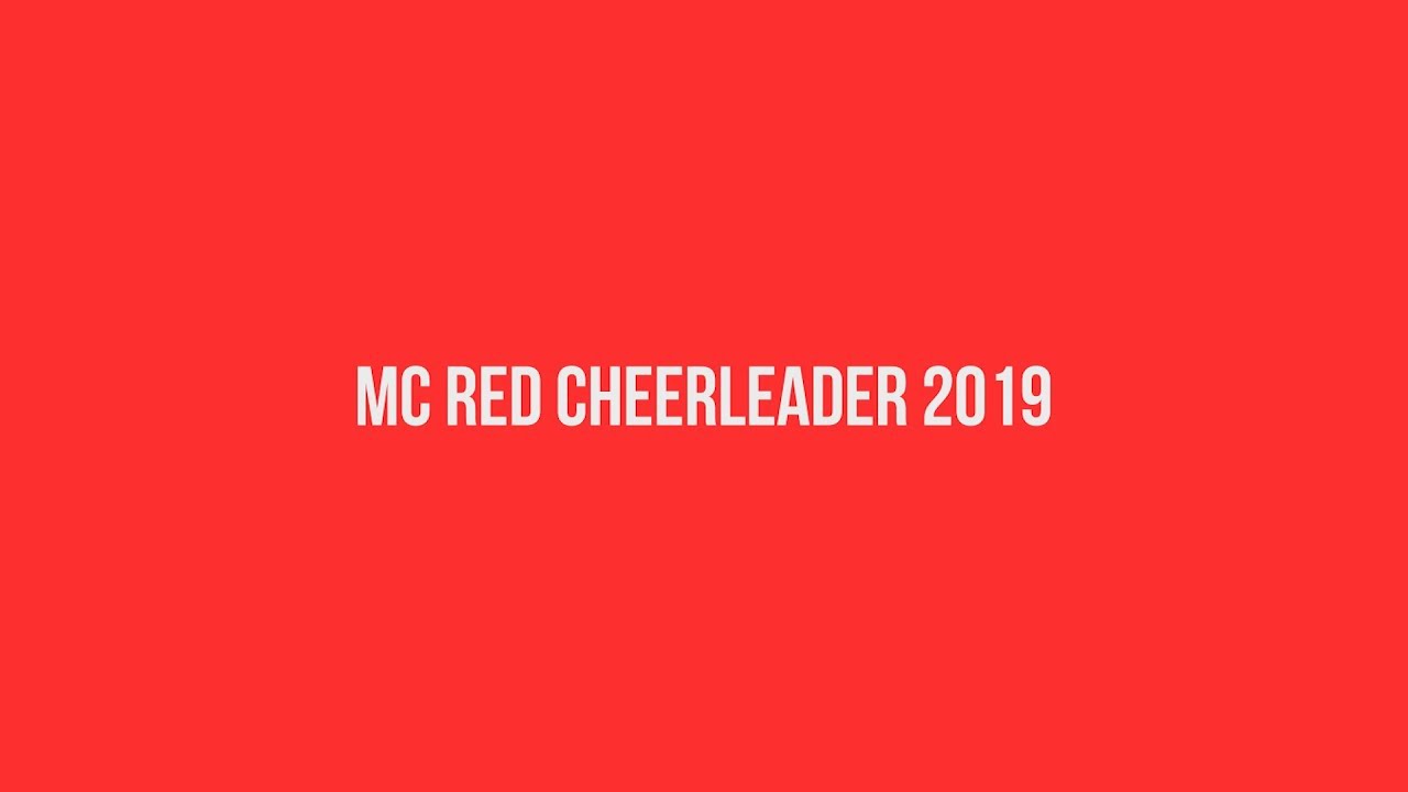 หลีดสัญจรมงฟอร์ต 2562 - สีแดง [ MC Red Cheerleader 2019 ]