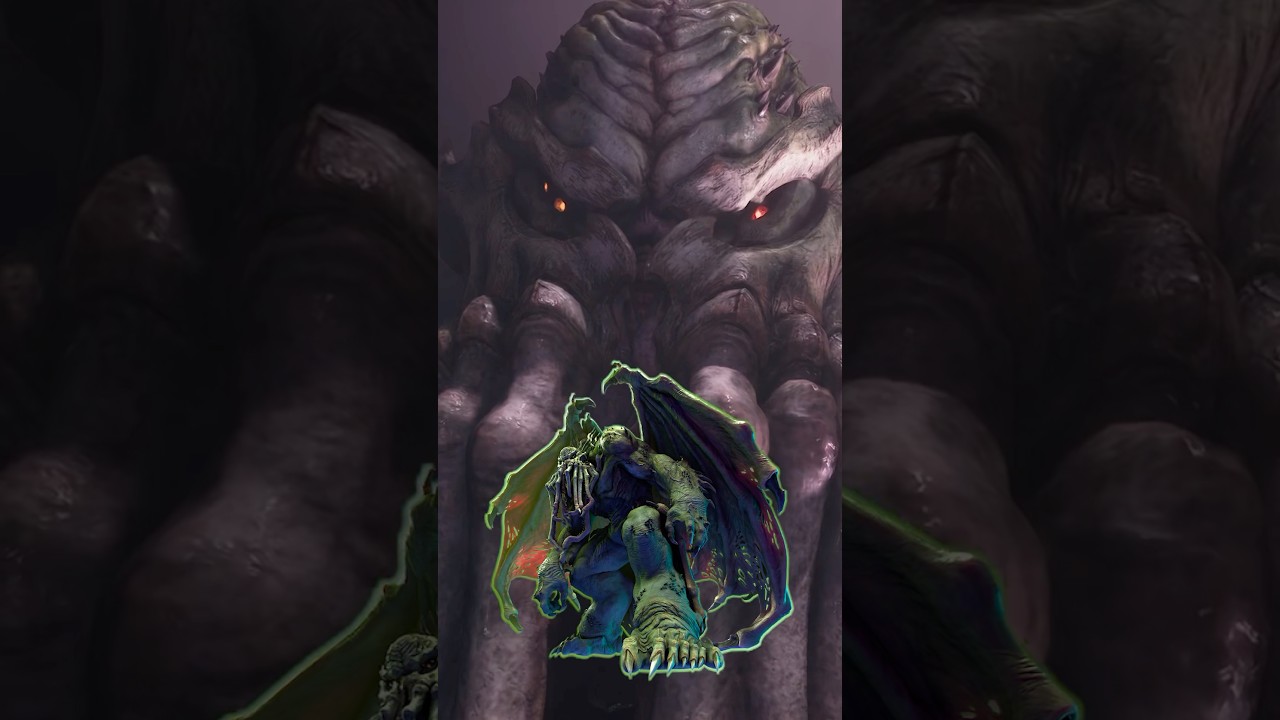 Why does DOOM SLAYER fight CTHULHU in Doom: The Dark Ages?