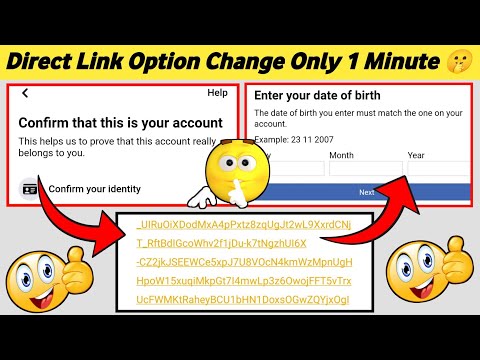 Date of birth option in locked Facebook account 2022 | how to get date of birth option locked Fb