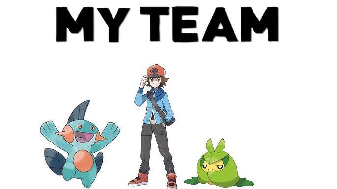 My Pokemon team on Unovarpg.com.