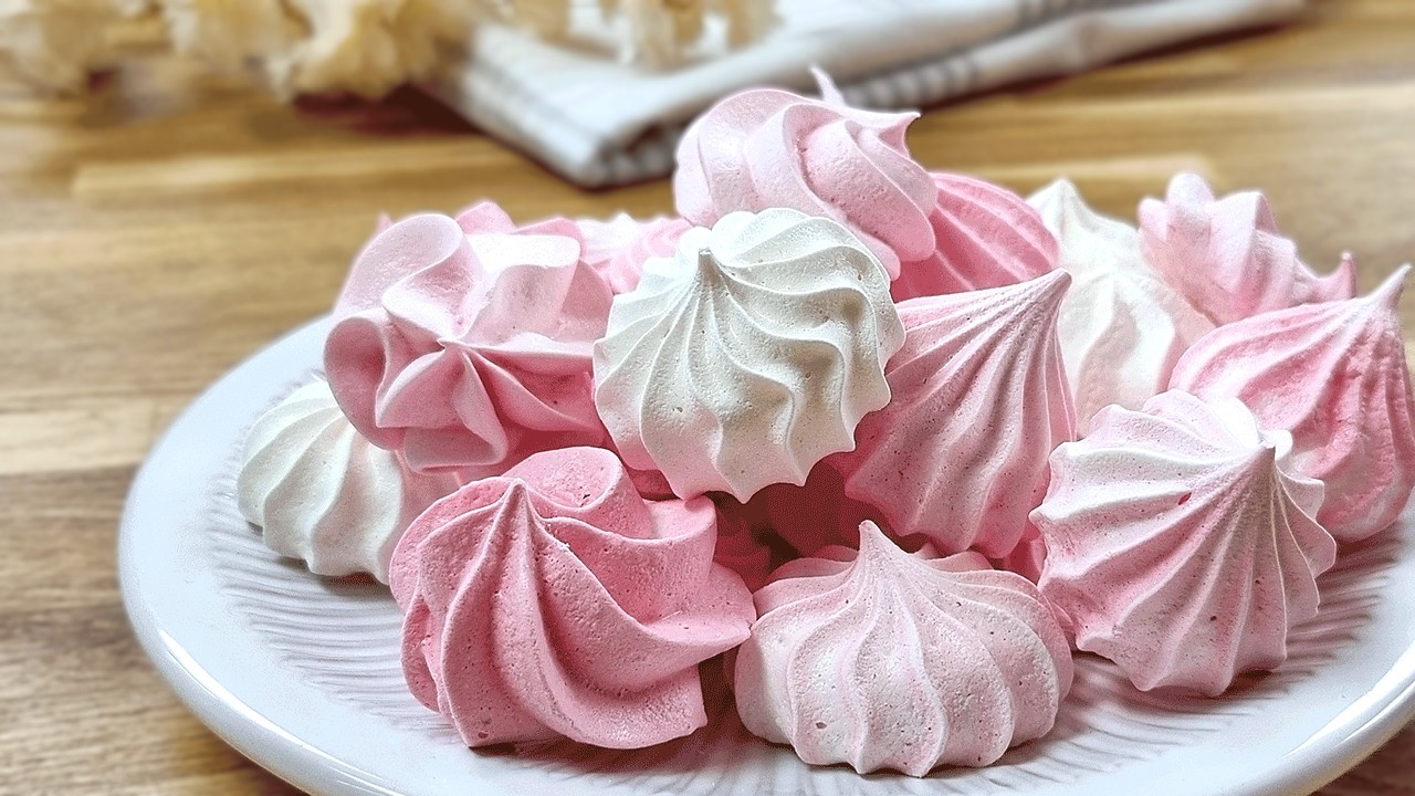 How to make Meringue at home Simple Meringue Cookie Recipe