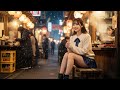 💖 少女のまなざしに映る、きらめく日本の夜
