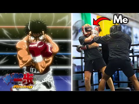 I Tried Hajime No Ippo Moves In Real Life PART 2 