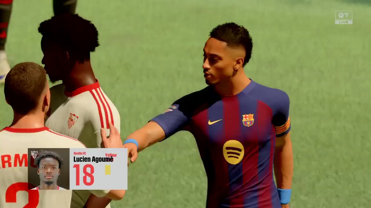 Sevilla .F.C VS FC.Barcelona FC26 (PS4 Slim) Gameplay