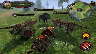 Wild Tiger Family Simulator: Angry Tiger Games