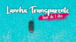 Lancha Transparente en Cozumel  | ¿Vale la pena? ¡No vayas sin ver este video!