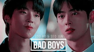 Suho & Seojun || BAD BOYS [True Beauty 1x06] Resimi