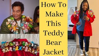 How To Make this Teddy Bear Jacket #DIYTeddyBearJacket #KaneLim #TeddyBearMaking #BlingEmpire