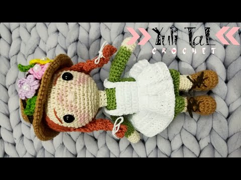 muñeca amigurumi anni