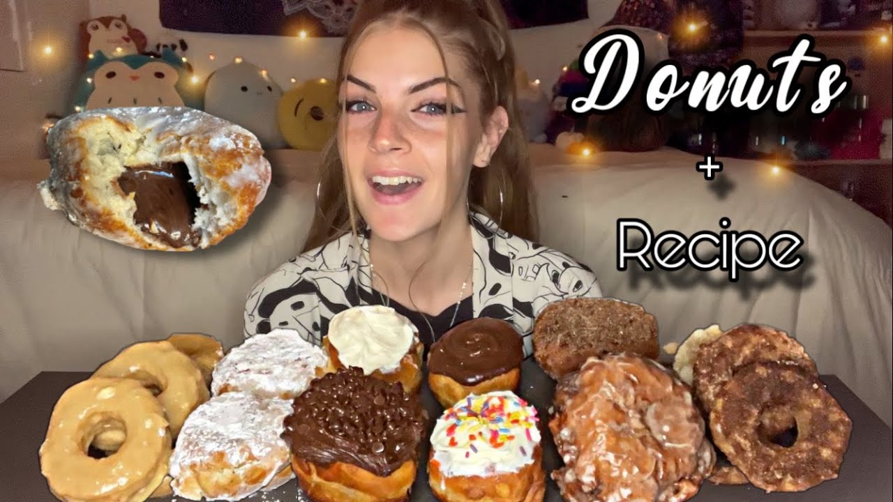 DONUT MUKBANG! (Vegan)