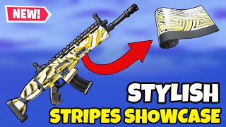 Stylish Stripes Wrap Showcase! (Fortnite)
