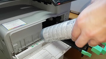 Replacing Toner Ricoh MP 301