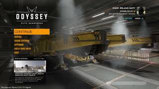 ELITE DANGEROUS: ODYSSEY Title Screen PC AMD Ryzen 5 5600G Victus 15L 02.05.26