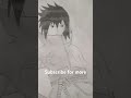 Sasuke Uchiha drawing ✨️#drawing#trend  #viral #narutoshippuden#sasuke #1mviewers#ytshorts #shorts