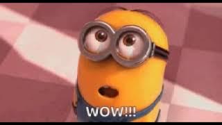 minion saying wow I 🤗manasvistar
