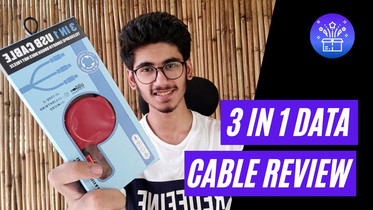 This Data Cable is MIND BLOWING!! 3 in 1 Data Cable Review Review