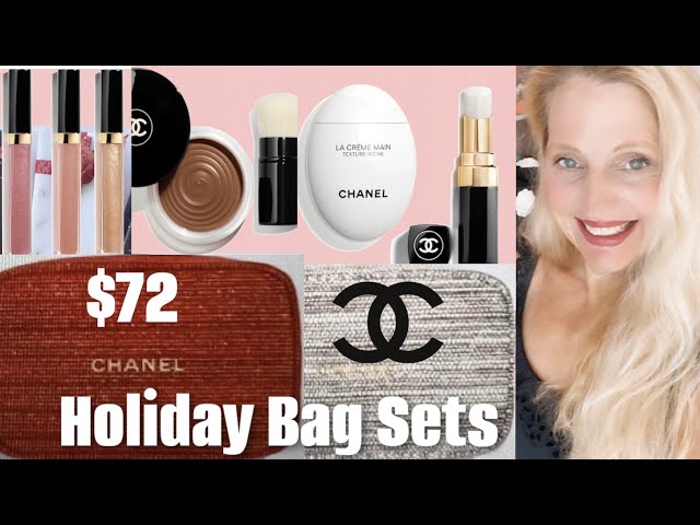 Chanel Holiday Gift Sets 2022, Chanel holiday sets new Tweed bags