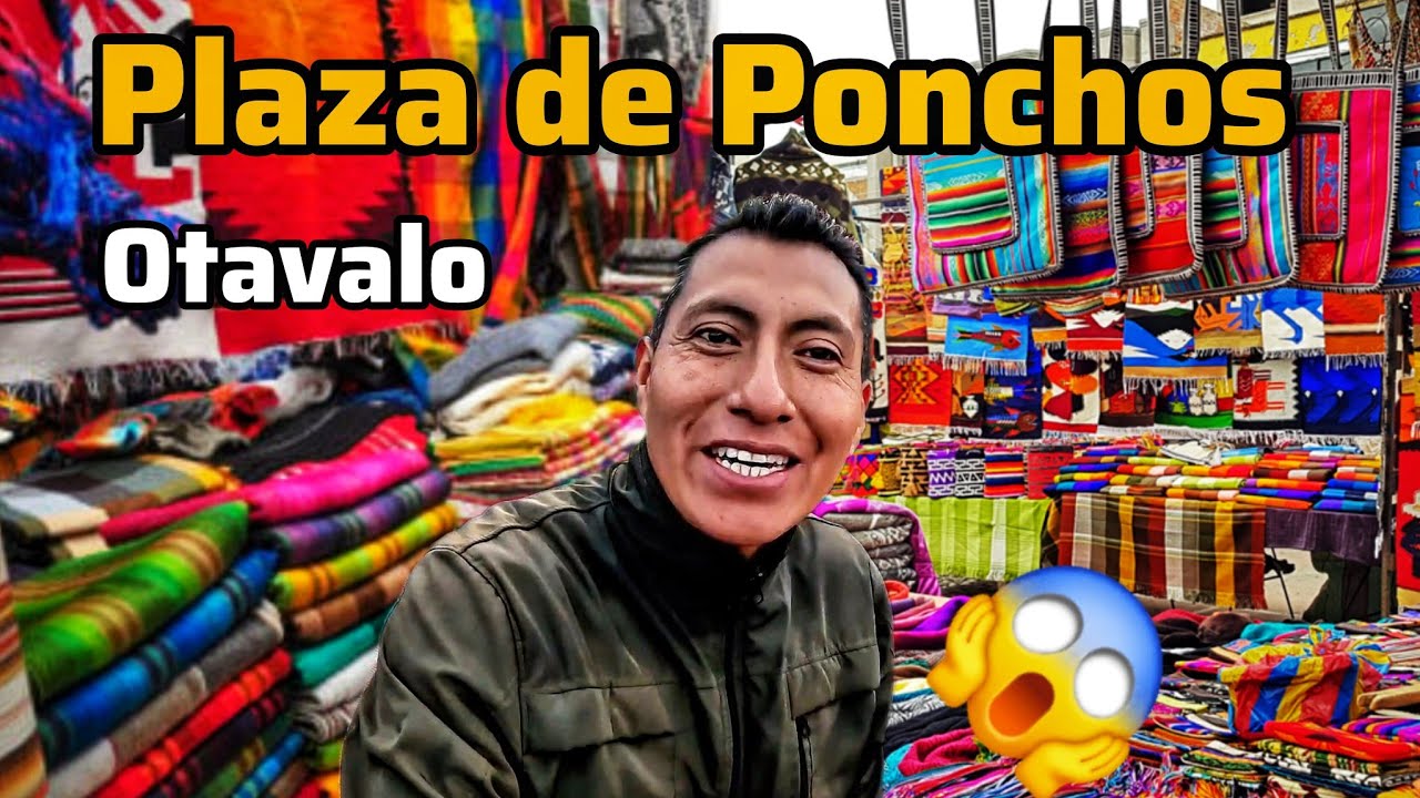 Artesanías únicas en la Plaza de Ponchos Otavalo ¡Increíble experiencia! 😱