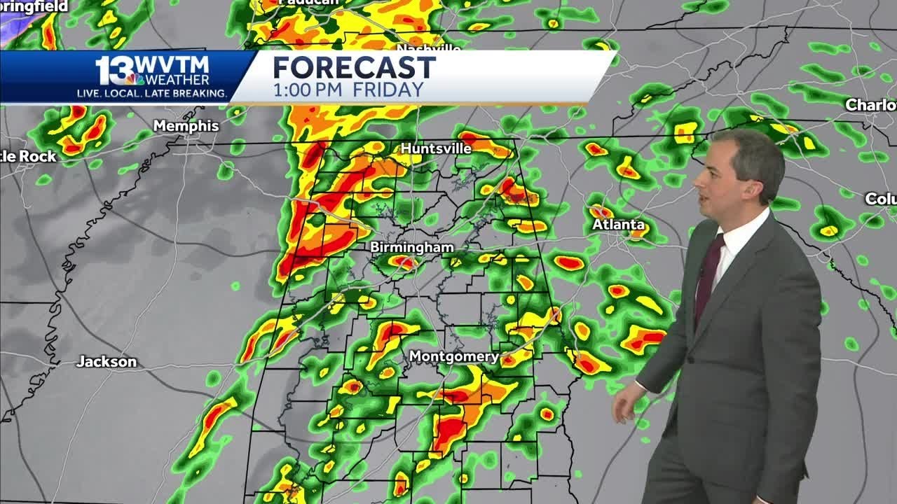 Severe storms possible Friday - YouTube