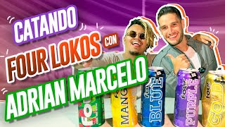 PROBANDO TODOS LOS SABORES DE FOUR LOKO FT ADRIÁN MARCELO  Lalo Elizarrarás