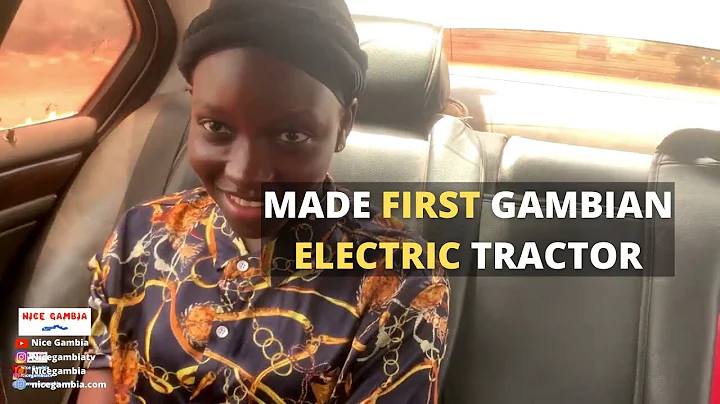 Visiting First Gambian Made Electric Tractor | Business and Entrepreneurship in The Gambia