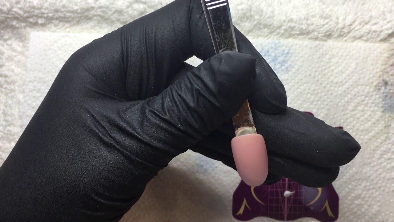 Géllakk - Baby Boomer köröm készítése.