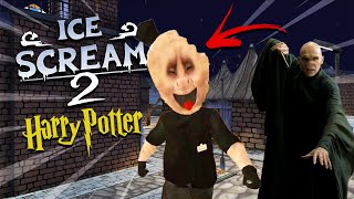 DONDURMACI ROD LORD VOLDEMORT OLDU! 😲 | Ice Scream 2 (Harry Potter Modu)