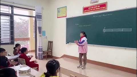 Tiết Âm nhạc lớp 4 - HS trình bày bài hát Tết là tết - TH Hà Thượng - Đại Từ