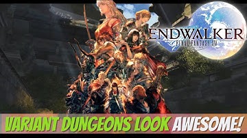 FFXIV | Variant Dungeons / Criterion Dungeons look Awesome | Not your WoW
