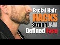 STRONG JAW & Defined Face Facial Hair Hacks!