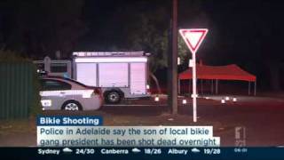 Son of bikie gang president killed