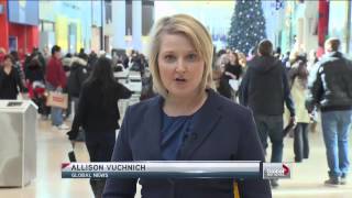 Global National - Christmas shopping rush