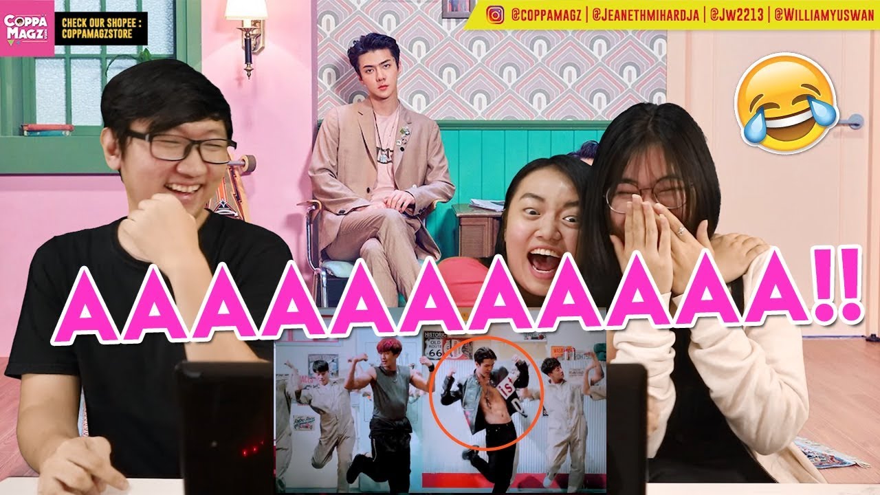 찬열 (CHANYEOL) X 세훈 (SEHUN) 'We Young' MV Reaction [CHANHUN OMGGGGGGGG]
