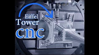 The Worlds Hardest Programmingcnc Made Eiffel Tower