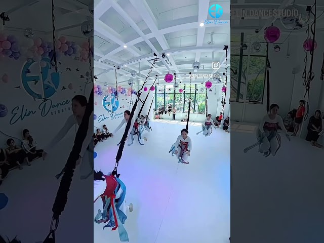 Experience the magic of Ancient China brought to life with Bungee Dance! ✨ This stunning aerial performance was created 