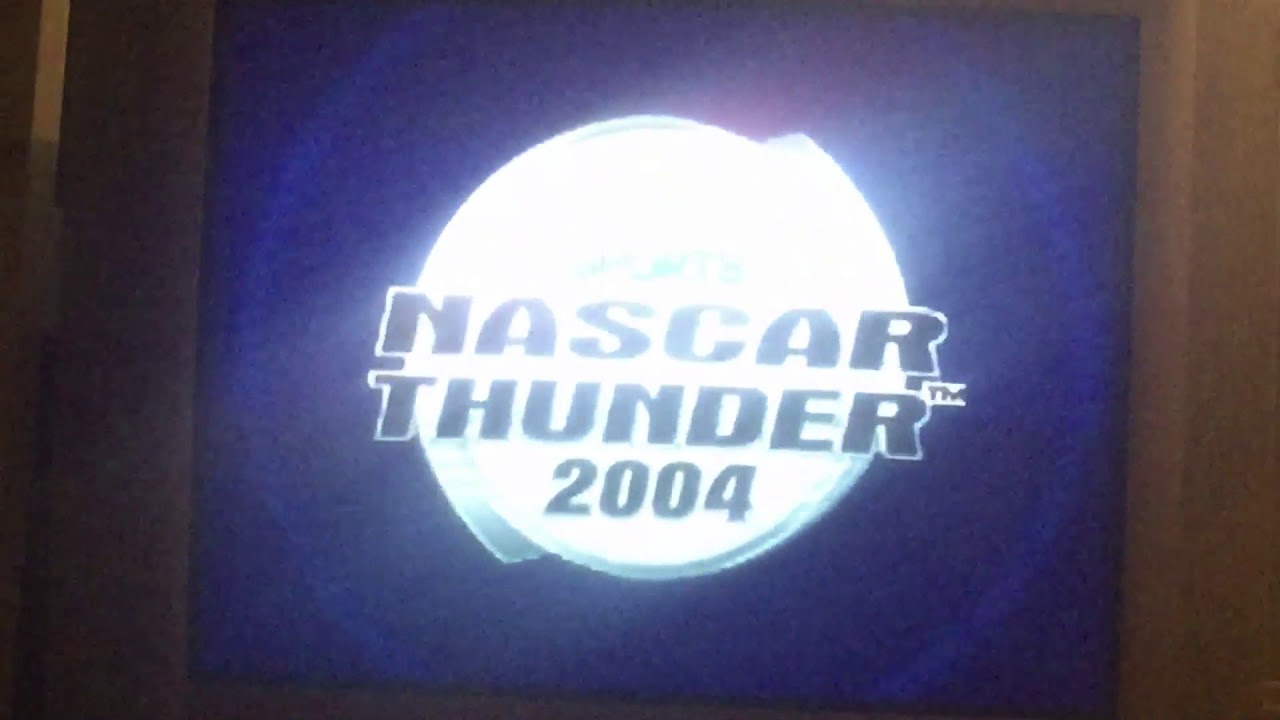 NASCAR Thunder 2004 Indy Bristol and a bit of rage