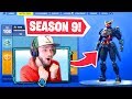 *NEW* SEASON 9 BATTLE PASS in Fortnite! (100% UNLOCKED)