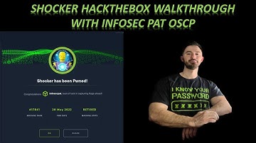 HackTheBox CTF Boot-2-Root - Shocker Walkthrough OSCP with InfoSec Pat 2022