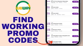 subway coupon code | How to Redeem $70 Subway Promo Code