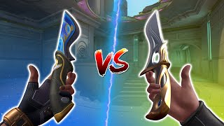 Reverie Sword VS Sovereign Sword Skin - Valorant Best Knife Skins