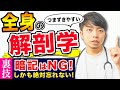 【解剖学】解剖学の勉強を始める前に見てほしい。解剖学は暗記じゃなく、このやり方で勉強すると、効率よく学習できます!