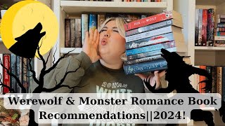 Werewolf Monster Romance Book Recommendations 2024